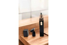 Resim Epilons Seyahat Tipi Mini Taşınabilir Siyah Burun Kulak Yanak Kıl ve Tüy Temizleme Makinesi 