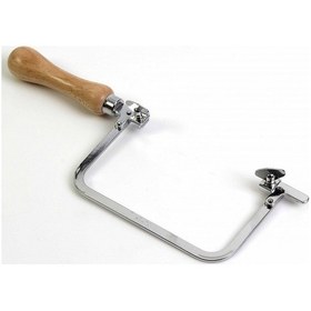 Resim Sabit Kıl Testere Kolu - Ahşap Sap 13,5cm 