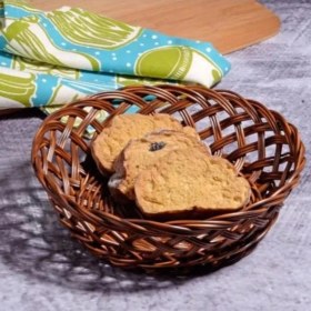 Resim Kosova Spt344 Yuvarlak Ekmek Sepeti 21x7 Cm Çok Renkli 