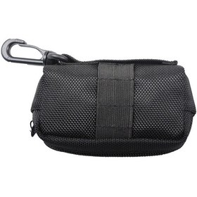 Resim Springsun Golf Aksesuar Depolama Bel Çantası - Bölmeli Fermuarlı, Taşınabilir Outdoor Spor Çantası Siyah Siyah 