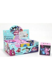 Resim Küçük Hazine Stitch Baskılı Zeka Küpü - Karakter Tasarımlı Küp Oyuncak ALK4008 