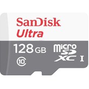 Resim SANDISK SDSQUNR-128G-GN6MN 128 GB Ultra mSDXC 80MB/s Class 10 UHS-I Micro SD Kart Orjinal Faturalı