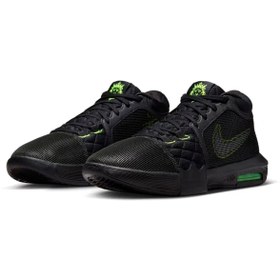Resim Nike Lebron Witness VIII Erkek Siyah Basketbol Ayakkabısı FB2239-002 