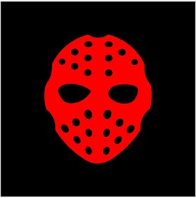Resim SEÇ Korkunç Korku Maske Sticker Çok Amaçlı Sticker 