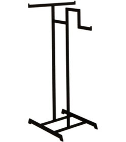 Resim Çiftli Orta Stand Ceket Etek Elbise Askısı 