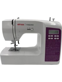 Resim Elmas TR220 Elektronik Dikiş Makinesi (Uzatma Tablalı) - Mor- Hediye Seti 
