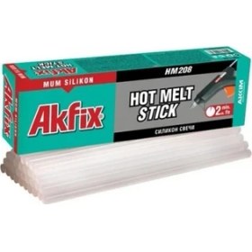Resim Akfix Sıcak Mum Silikon Çubuk Kalın 11.2X300 mm 1 kg 