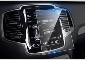 Resim Ekran Koruyucu 8.7" Multimedya Navigasyon Temperli Nano Ekran Koruyucu Film 2018-2021 Volvo Xc40 ile uyumlu 