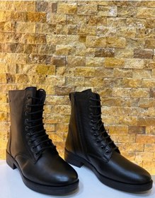 Resim Castle Black Cb-21890-1 Kadın Deri Bot Siyah 