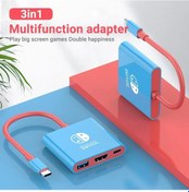 Resim Maerknon Nintendo Switch Taşınabilir Bağlantı İstasyonu Type-c Hub - Hdmı Ve Usb 3.0 Özellikli Seyahat & Oyun Kahverengidistribütör Garantili 