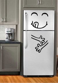 Resim Sticker Dünyası Aç Buzdolabı Sticker 50x100cm 