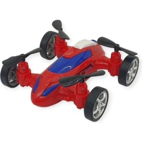 Resim MCM Group Sürtmeli Drone Araba Hareketli Pervane - Kırmızı (Lisinya) 