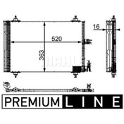 Resim BEHR MAHLE AC323000P (8FC351301-031) Klima Radyatoru 8FC351301031 (WF582345) 