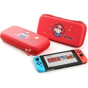Resim Nintendo Switch/switch Oled Oyun Konsolu Koruyucu Taşıma Ve Seyahat Çantası Kırmızı 