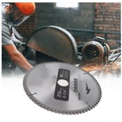 Resim Wezone 210mm Çap 30mm İç Çaplı 80 Dişli Karbür Dairesel Testere Bladesi + 3 Aralıklı Ring, Dayanıklı Ve Hızlı Kesim, Elektrikli Testerelere Uyumlu 