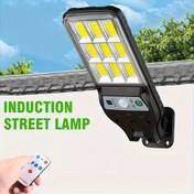 Resim Uzaktan Kumandalı Altın Yüzyıl Dış Mekan Güneş Enerjili Sokak Lambası - COB İnsan Hareket Sensörü, LED Avlu Duvar Lambası, Veranda, Bahçe, Çim ve Bahçe Aydınlatması için Yol Aydınlatması, Yarı Gömme Montaj, Parlatılmış Bitiş, 500mAh Lityum Pil, Kablosuz Kurulum, Bahçe Aydınlatması | Hareket Sensörlü Lamba | COB Teknoloji, Dış Mekan Aydınlatması için Güneş Lambaları 