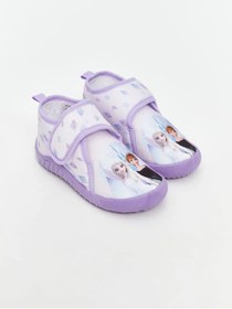 Resim LC Waikiki LCW STEPSLila Frozen Baskılı Kız Çocuk Panduf 