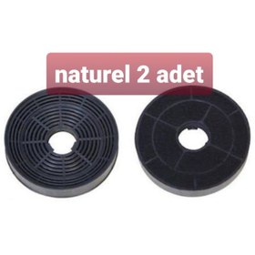 Resim Naturel Karbon Filtre 2Adet Bacasız Kullanım Aparatı Kömür Filtre - 428950696 