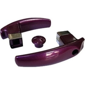 Resim Mor Kulp Dışdan Vidalı Çaydanlık Kulp Diğer 