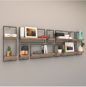 Resim Rafkestir Milano Raf Seti - Model 7 Sacramento ( Mat ) 