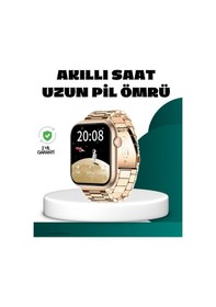 Resim Bluetooth Arama Özellikli Akıllı Saat Uzun Pil Ömürlü 
