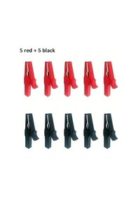 Resim Dashanshop 5 Çift 30a Tam Yalıtımlı Timsah Başlı Ve Muz Fişli Kablo Seti 