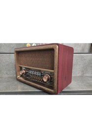 Resim 8076 Nostalji Radyo - Bluetooth -aux - Hafıza Kartı, Flash Bellek Destekli Speaker 