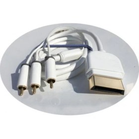 Resim Leonpro Xbox 360 Rca Kompozit R/l Audio Ses ve Görüntü Kablo 2m 