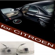 Resim Citroen Kapı Altı Logo Araç 3D Gölge Light 