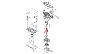 Resim Makita BO3710 Endüvi Rotor Kollektör Ürün Kodu 515784-2 