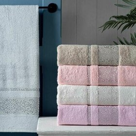 Resim Maxstyle Nirvana Bamboo Lila Havlu 50X90 cm 