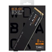 Resim WD Black SN850X, WDS200T2X0E, 2TB, 7300/6600, Gen4, NVMe PCIe M.2 2280, SSD 
