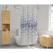 Resim Zethome Evdy Banyo Duş Perdesi 4961 M. Tek Kanat 1x110x200 Çok Renkli 