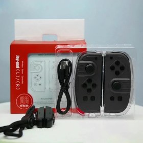 Resim Kepang Gri-Joy Pad Anahtar Denetleyicisi Joystick Gamepad 6 Eksen Gyro Uyandırma Fonksiyonu ile Kablosuz Anahtar Kontrolü Joypad (Yurt Dışından) 