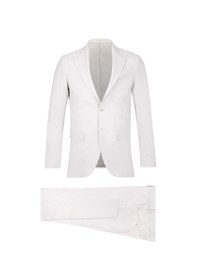 Resim Hatemoğlu Gri Slim Fit Sivri Yaka Klasik Takım Elbise 2958685 Gri 