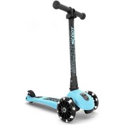 Resim Scoot And Ride Highwaykick 3 Led Tekerlekli Çocuk Scooter Turkuaz 