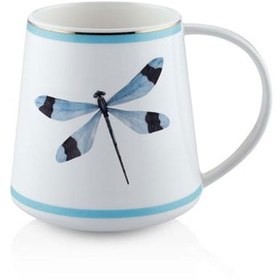 Resim The Mia Dragonfly Blue Porselen Kupa KPA0260 340cc 