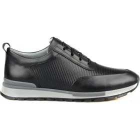 Resim FootCourt Siyah Erkek Sneakers 