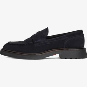 Resim Tommy Hilfiger HILFIGER COMFORT LWT, PRB Lacivert Erkek Loafer Ayakkabı 