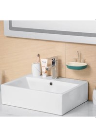 Resim River World Sabunluk Şekli Lavabo Renkli 