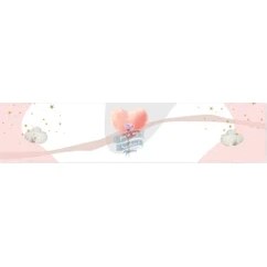 Resim Popcorn Kids Cotton Candy Daire Sarkıt Aydınlatma (Large) 