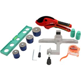 Resim Eral Plastik Boru Kaynak Makinesi Seti 1500W - Pafta Kalıp Seti + Boru Makası + Terazi + Taşıma Çantası 