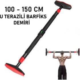 Resim Su Terazili Barfiks Demiri 100-150 cm 