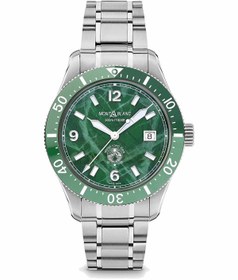 Resim Mont Blanc 1858 Iced Sea Automatic Date 129373 