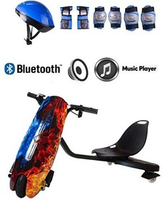 Resim Citymate Drift Car Elektrikli Kaykay Hoverboard Bluetoothlu Işıklı Desen27 - Kask Ve Dizlik 