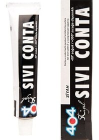 Resim 404 Siyah Sıvı Conta Yapıştırıcı 45 Gram 300 Dayanıklı 