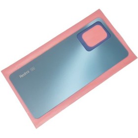 Resim Redmi Note 12 Pro 4g Arka Pil Batarya Kapağı Cam Mavi 