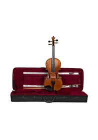 Resim G. Steiner Vfv-017 2/4 Masif, Abanoz Aksamlı Öğrenci Kemanı 