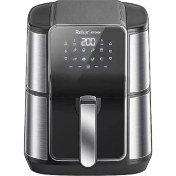 Resim 7 Lt Xxl Yağsız Fritöz, Siyah Renkli, Sağlıklı ve Pratik Kullanım. 