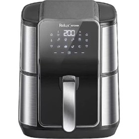 Resim 7 Lt Xxl Yağsız Fritöz, Siyah Renkli, Sağlıklı ve Pratik Kullanım. 